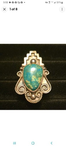 Sterling silver vintage - vintage, navajo